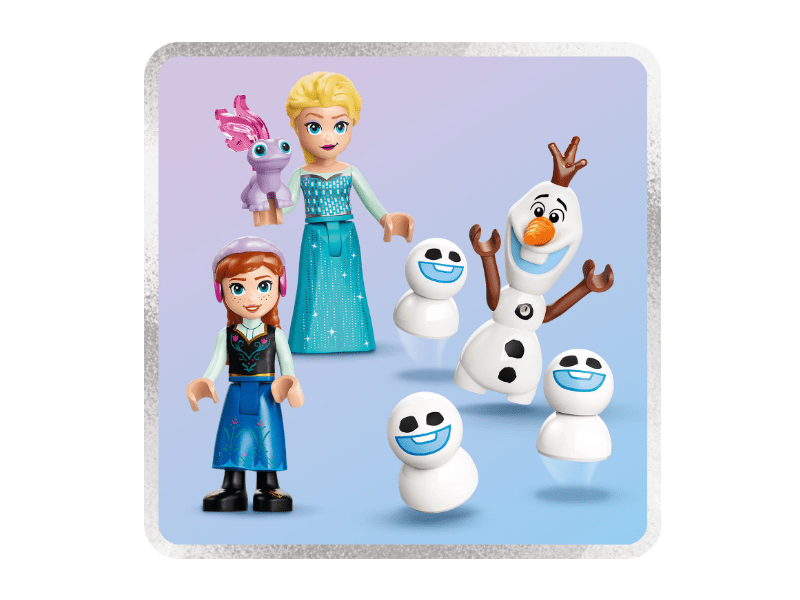 LEGO® Disney Jégvarázs Elsa jégkastélya és szánkós kalandjai (43281)
