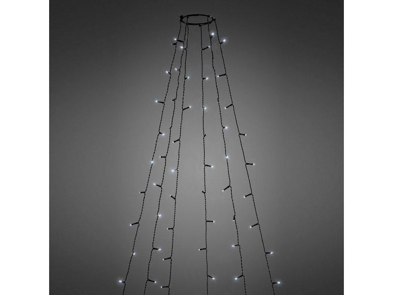 LED karácsonyfa 1,9 m 120 LED hidegfehér