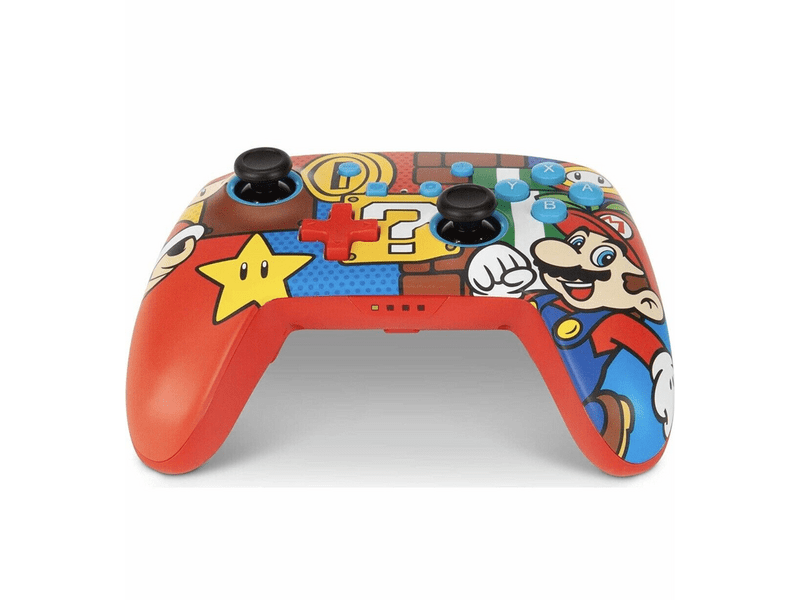PowerA 1519764-02 Enhanced Nintendo Switch vezeték nélküli kontroller, Mario