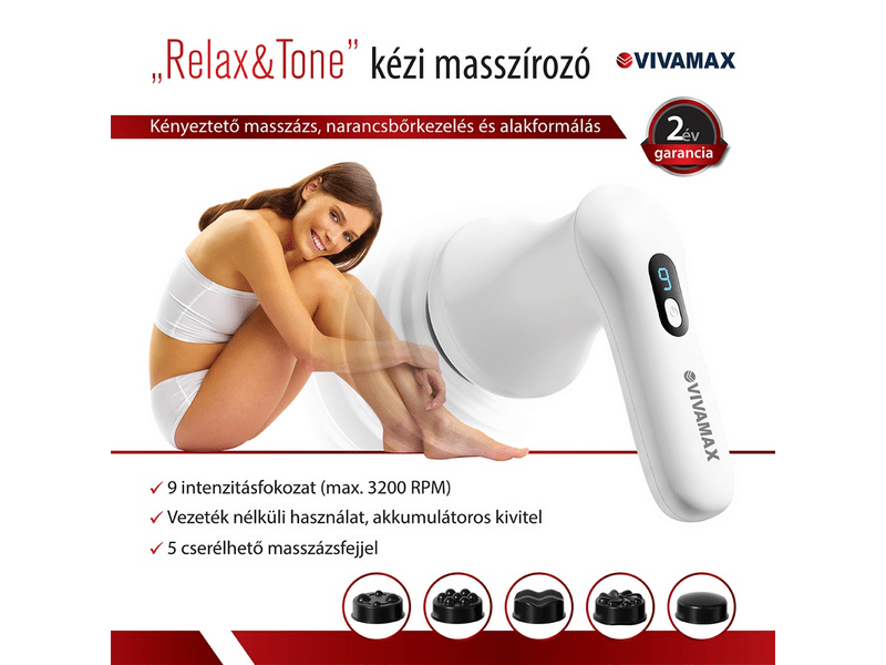 Vivamax GYVM47 Relax&Tone kézi masszírozó