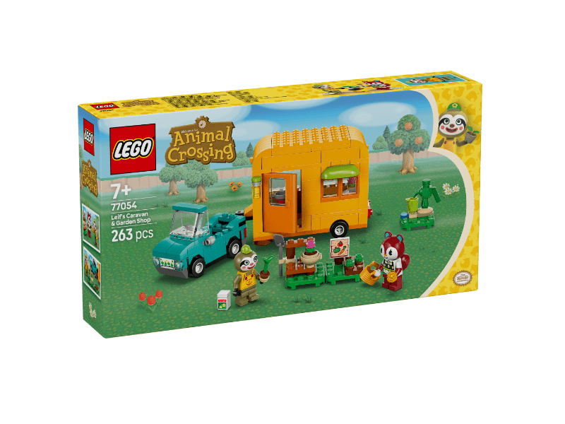 LEGO® Animal Crossing™ Leifova prikolica i vrtna trgovina (77054)