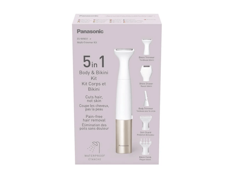 Panasonic ES-WM31-P301 5in1 epilátor, fehér/arany