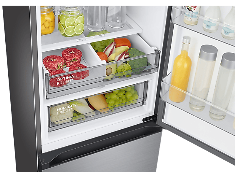 Samsung RB38C7B6BS9/EF Alulfagyasztós hűtőszekrény