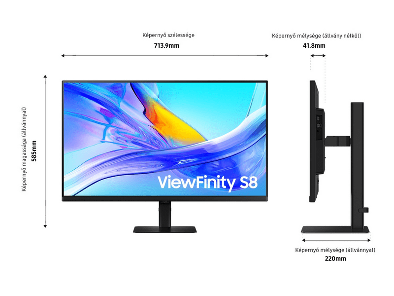 Samsung LS32D800UAUXEN ViewFinity S8 S80UD 32