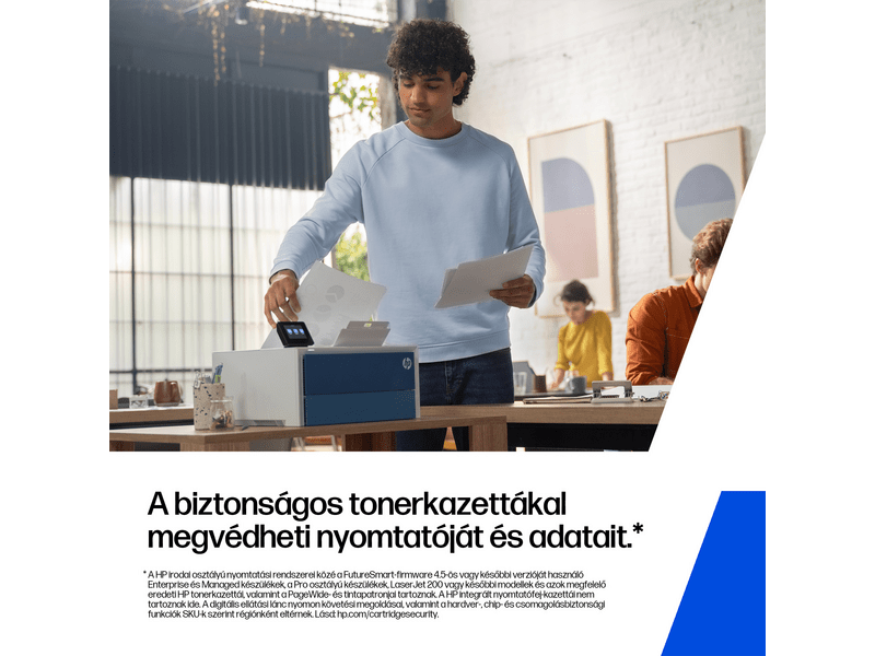 HP W2191A Toner, ciánkék