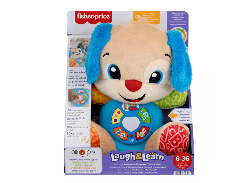 Fisher-Price: Kacagj és Fejlődj! - Tanuló Kutyus (JFD27)