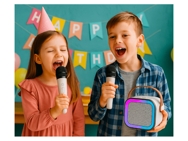 Carneo Karaoke DJ mini gyermek karaoke szett