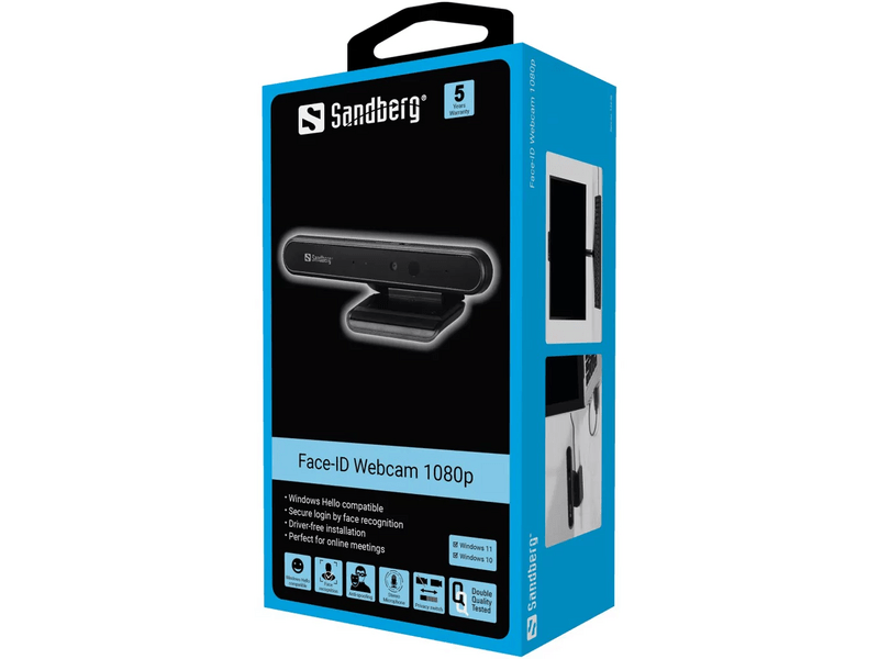 Sansberg Face-ID FullHD webkamera