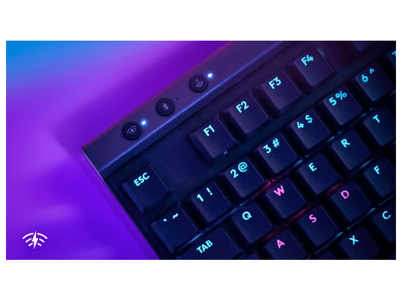 Logitech G515 Lightspeed TKL Billentyűzet, HU, fekete