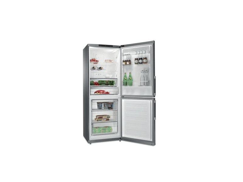 Whirlpool WB70I 953 X Alulfagyasztós kombinált hűtőszekrény