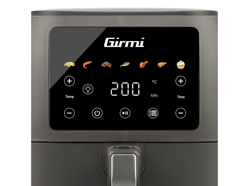Girmi FG92 Forrólevegős sütő, 8l, szürke