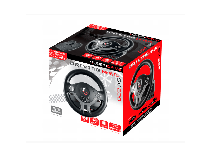 Subsonic SuperDrive SV200 Kormány, PC, Xbox, Ps, Nintendo Switch