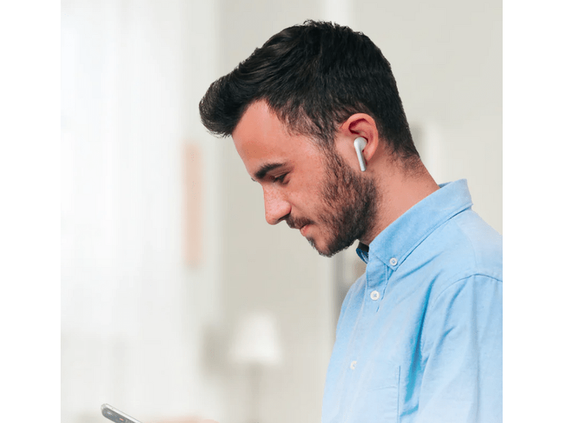 SBS TWS One Color Fülhallgató, fehér (TEEARTWSCOLW)