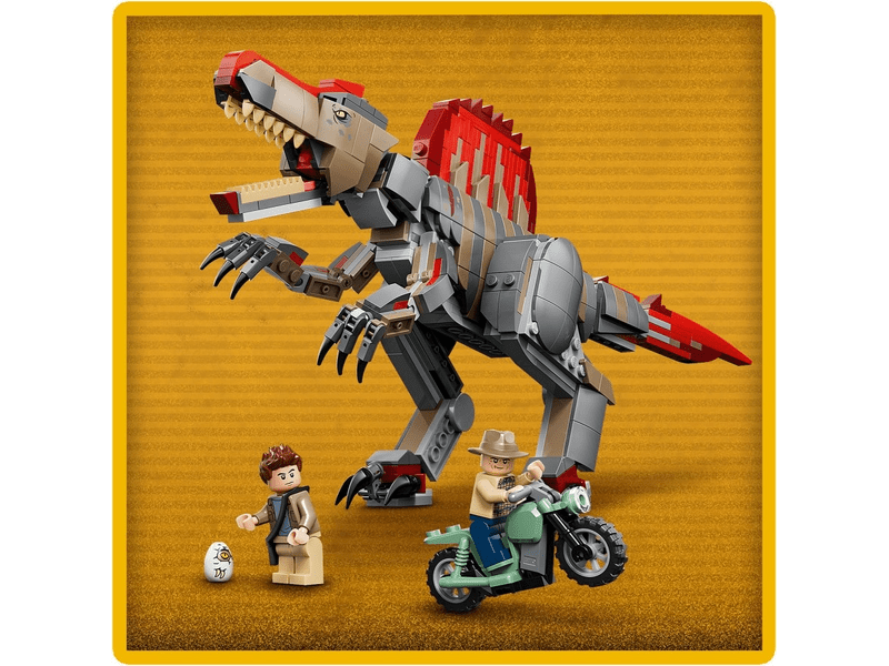 LEGO® Jurassic World Menekülés a spinosaurus elől (77982)