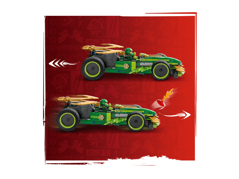 LEGO® NINJAGO® Lloyd's Pull-Back trkaći auto (71828)