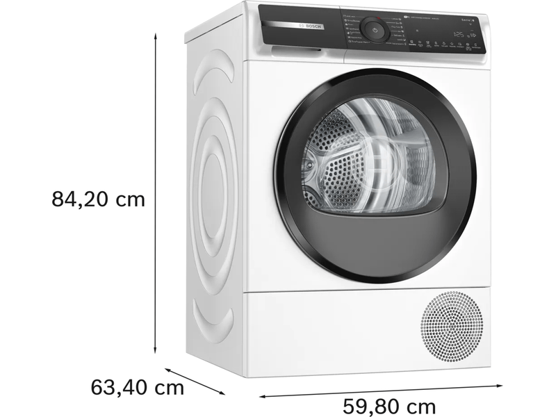 Bosch WQH245B6BY Serie 6 Hőszivattyús szárítógép