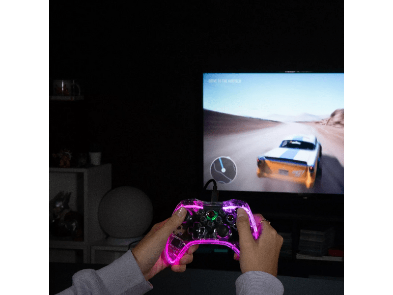 Konix Crystal Nintendo Switch/PC Vezeték Nélküli kontroller, átlátszó (KX-SW-GP-CRYSTAL)