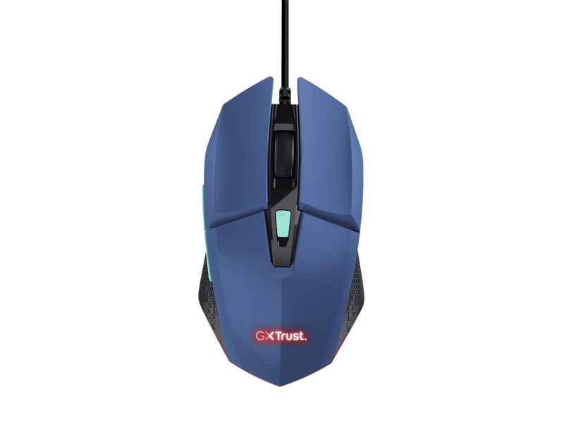 Trust GXT109 Felox vezetékes gaming egér 25067, kék
