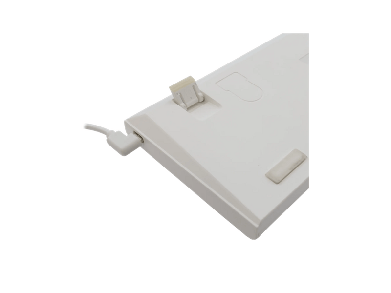 White Shark GK-2223W/BL-HU-V2 Wakizashi Mechanikus Gamer billentyűzet, fehér