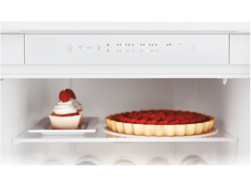 Candy CBT5518EW Fresco Beépíthető kombinált hűtőszekrény