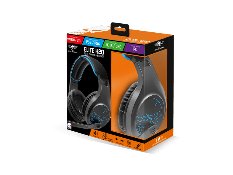 Spirit of Gamer ELITE-H20 Mikrofonos fejhallgató