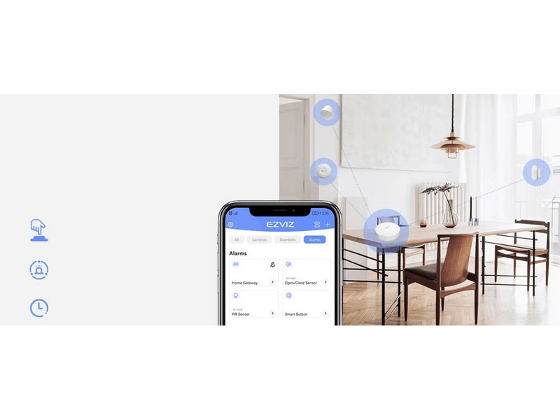 EZVIZ A3 ZigBee Home Gateway Bázis állomás (CS-A3-A0-W)