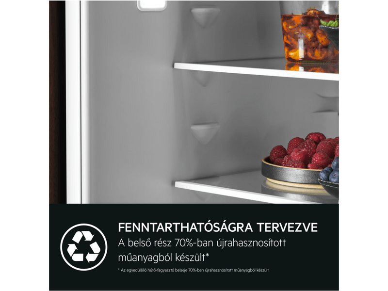 AEG TC7CS181DS Beépíthető kombinált hűtőszekrény
