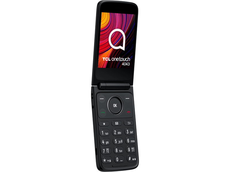 TCL OneTouch 4043 Nyomógombos telefon, Szürke