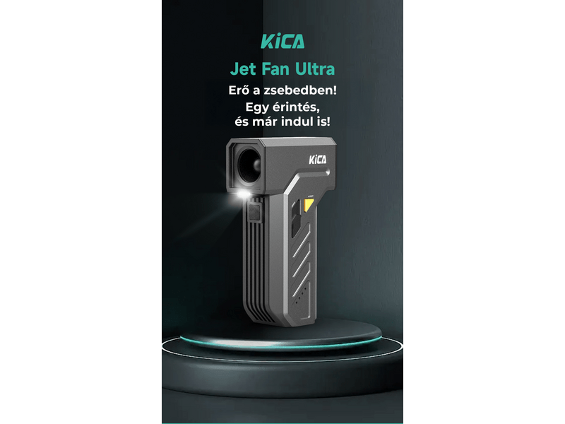 FeiyuTech KiCA JetFan Ultra légfúvó, fekete (FY4673)