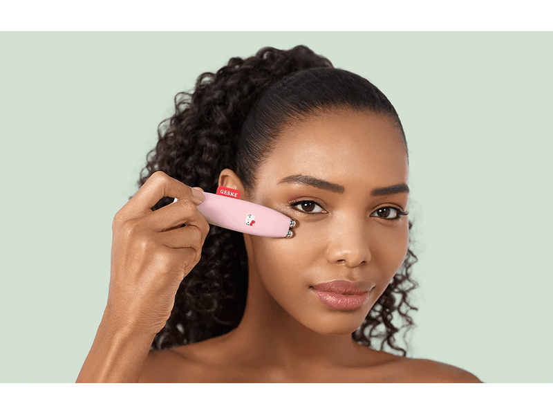 Geske 6 az 1-ben Okos ultrahangos arc lifting készülék, Hello Kitty pink