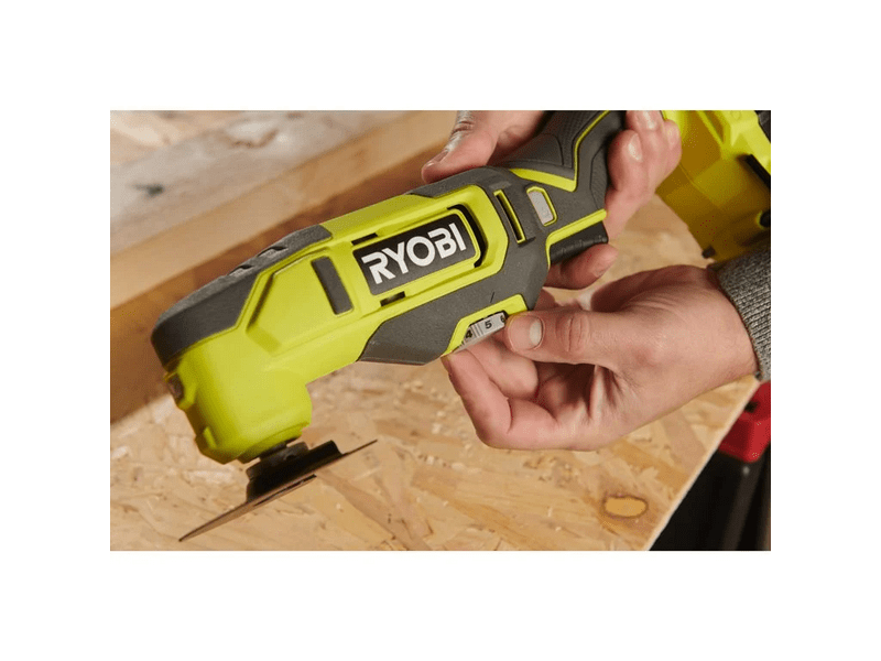 Ryobi RMT18-0 18V One Plus™ multifunkciós gép, tartozékokkal, Akkumulátor és töltő nélkül