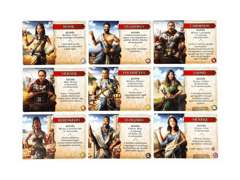 Mosaic – A civilizáció története társasjáték