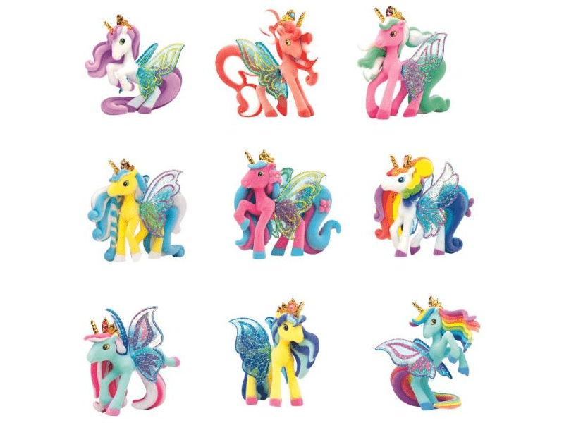 Unikornis Swarovski kristállyal, többféle