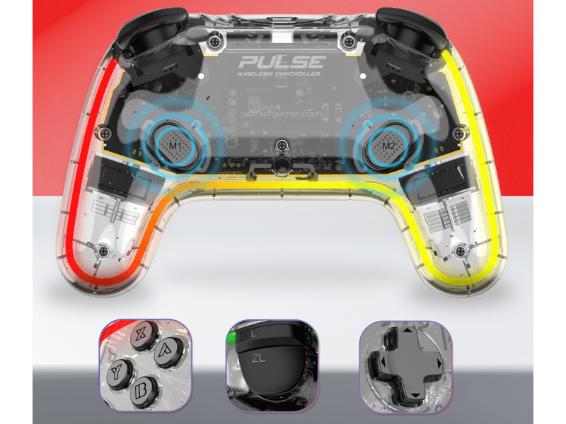 Spirit of Gamer Pulse Bluetooth Kontroller (SOG-BTGPS1)