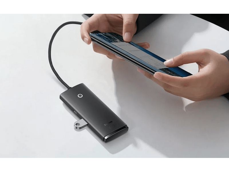 Baseus 4 portos USB-A HUB adapter (WKQX030001)