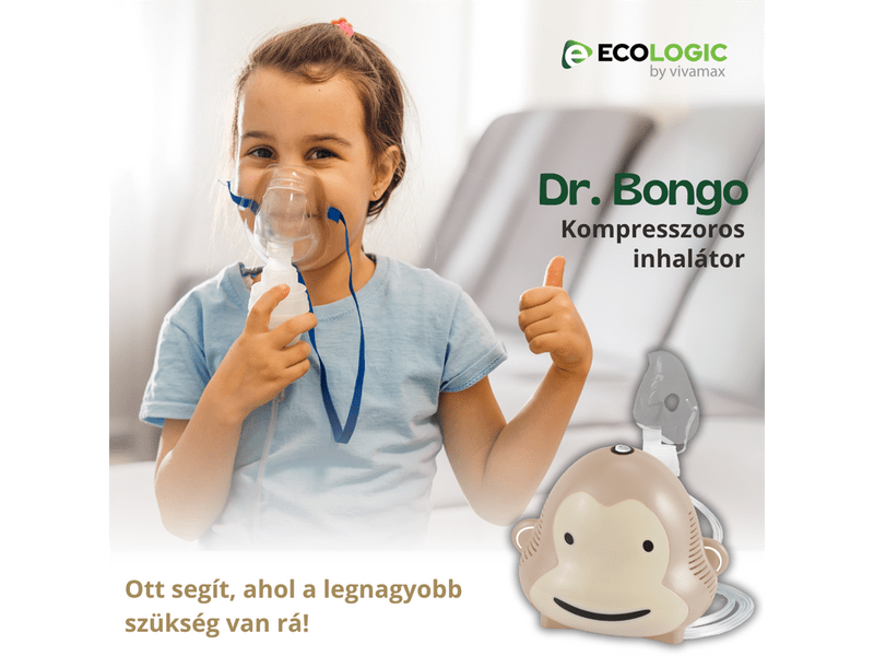EcoLogic by Vivamax Kompresszoros inhalátor