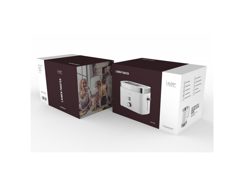 Lauben T17WS Kenyérpirító, fehér