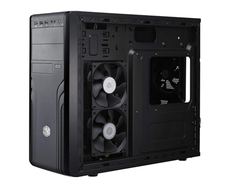 Cooler Master Force 500 fekete számítógépház
