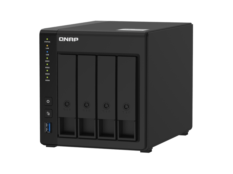 Qnap TS-451D2-2G NAS 4 fiókos