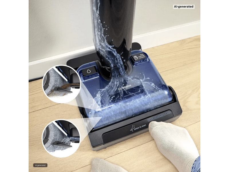 Bosch BHF61BM Serie 6 OneFloW Nedves-száraz porszívó