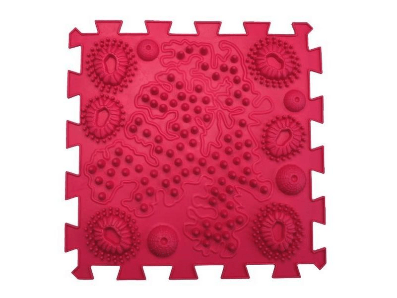 Ortho Puzzle: Ortopédiai masszázs szőnyeg szett, 12 darabos válogatás