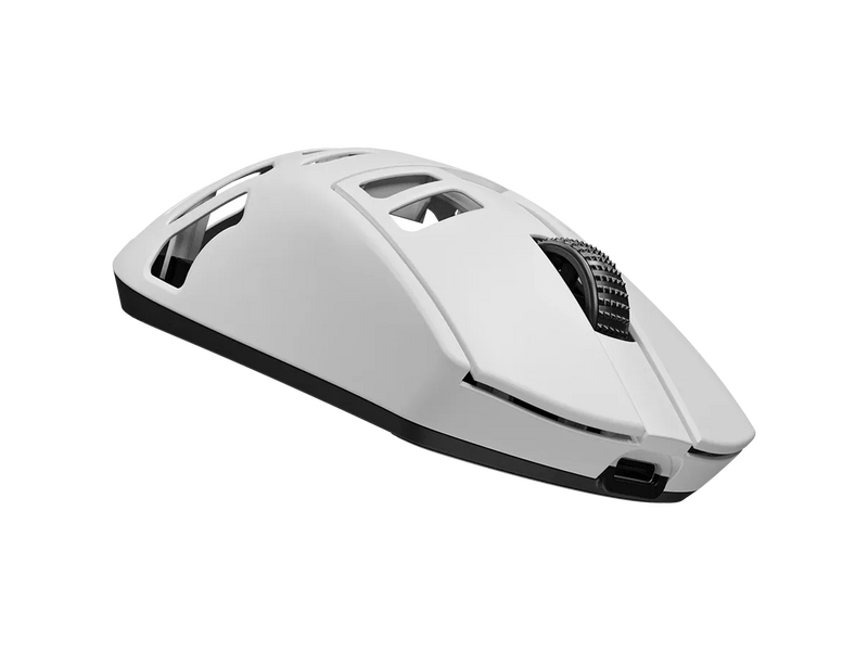 Lorgar MSE90W Gamer egér, fehér (LRG-MSE90W-WH)