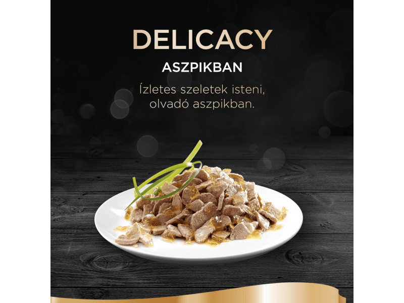 Sheba Delicacy tasakos eledel baromfi válogatás aszpikban felnőtt macskák számára, 40x85g (419971)