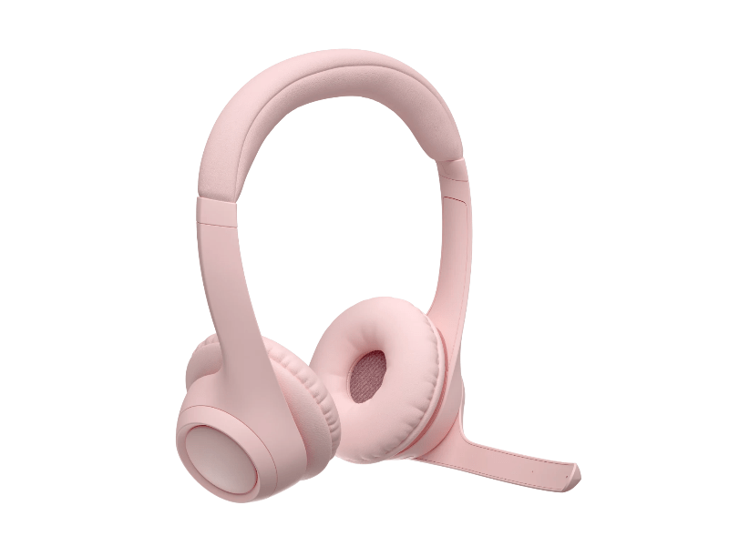 Logitech Zone 300 Bluetooth headset, rózsaszín (981-001412)