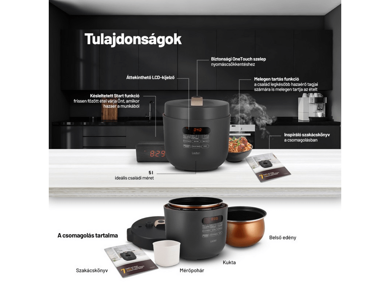 Lauben 5000AT Elekromos kukta