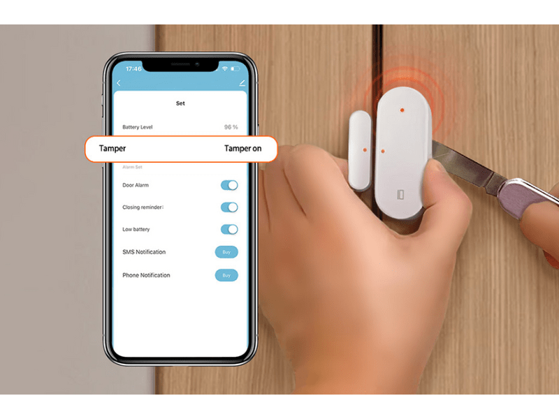 Avatto ZDS16 Intelligens ablak- és ajtónyitási érzékelő