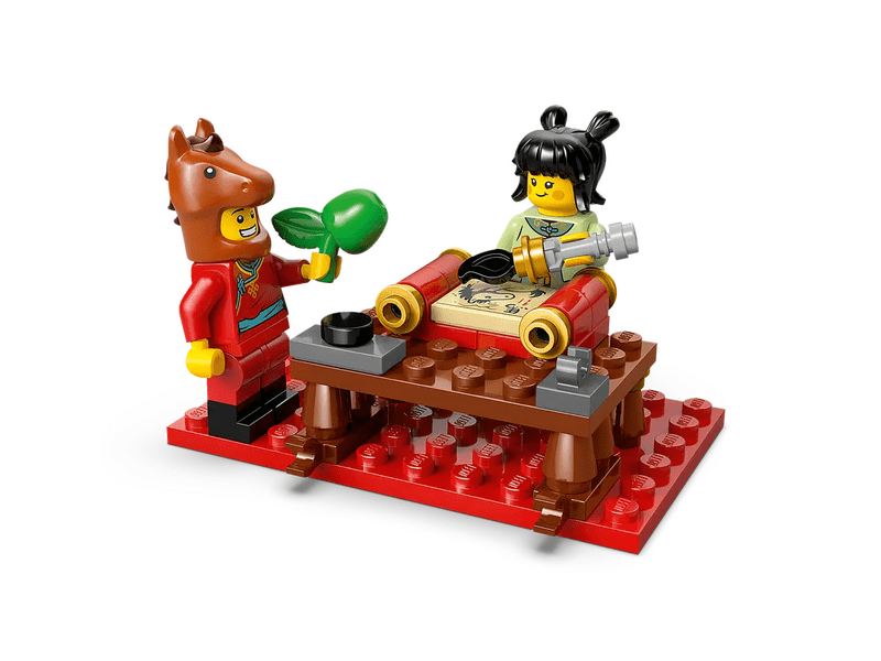 LEGO® Vágtázó lovakat ábrázoló festmény (80119)