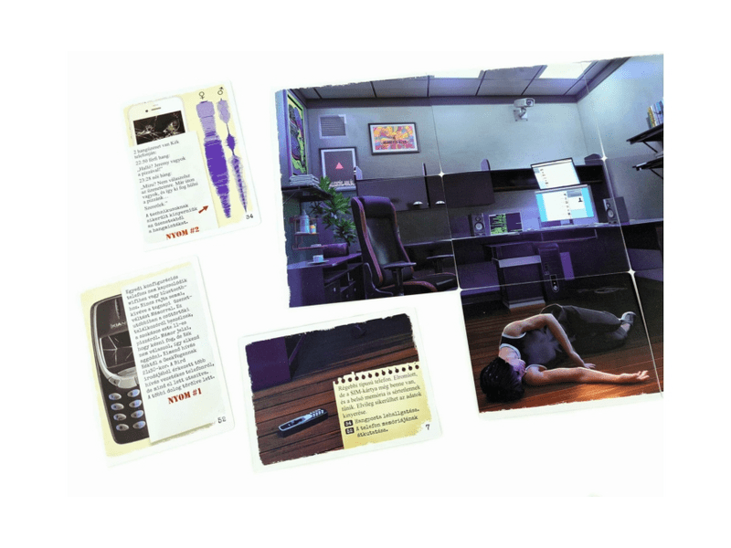 Crime Zoom: Nagyító alatt - Vészmadár társasjáték (10012)