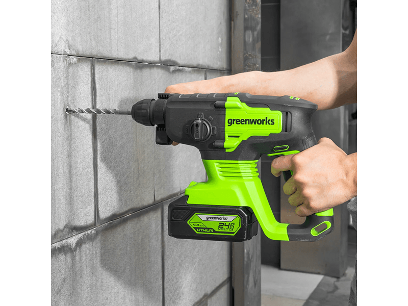 Greenworks GD24SDS2 Akumulatorska bušilica-čekić