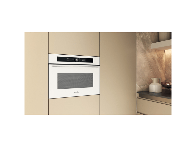 Whirlpool WMW57DHMW Beépíthető mikrohullámú sütő, fehér